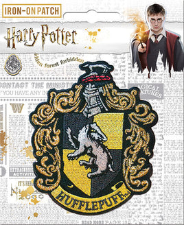 Harry Potter Hufflepuff House Crest Iron-On Patch