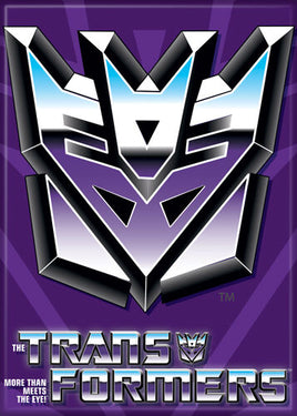 Transformers Decepticon Logo Magnet (Carded)
