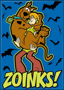 Scooby Doo Zoinks! Magnet