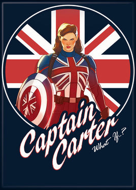 Marvel's What If? Captain Carter Magnet