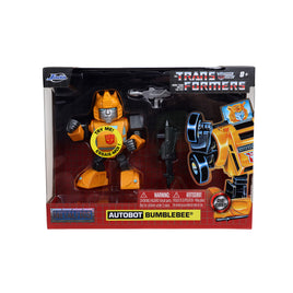 Jada Metalfigs Transformers G1 Light-Up Bumblebee 4" Diecast Figurine