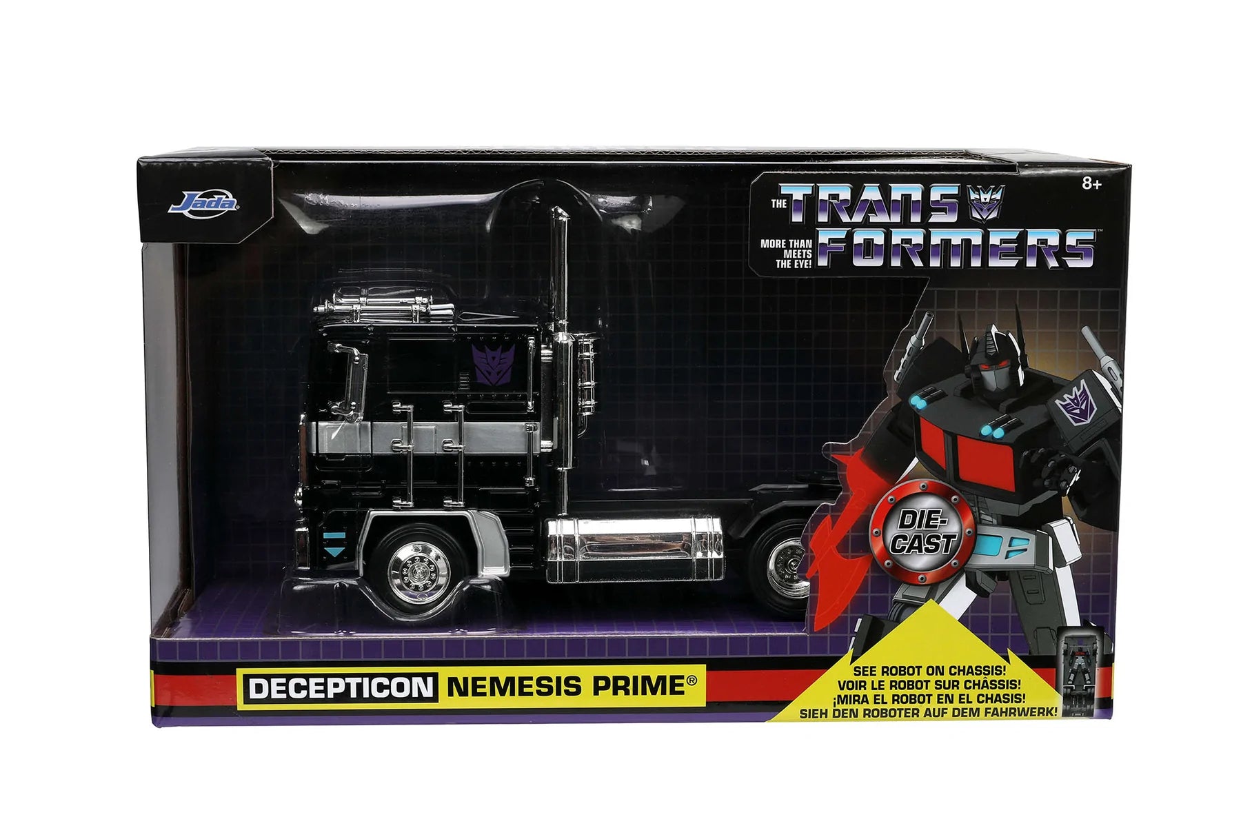 Jada Hollywood Rides Transformers G1 Nemesis Prime 1 24 Scale Diecast St. Mark s Comics