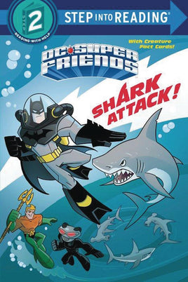 DC Super Friends Step Into Reading Shark Attack! SC