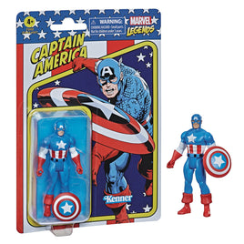 Hasbro Marvel Legends Retro Captain America 3.75" Action Figure