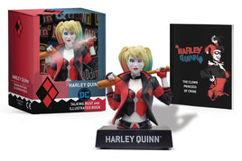 Harley Quinn Mini Talking Figure and Illustrated Book