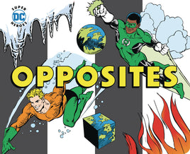 DC Super Heroes Opposites Board Book HC