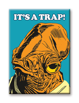 Star Wars Admiral Ackbar "It's A Trap!" Magnet