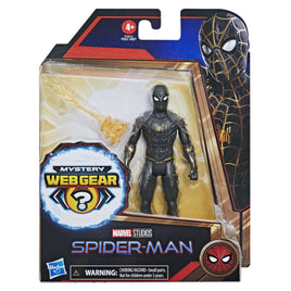 Hasbro Spider-Man Mystery Web Gear Black & Gold Suit Spider-Man 6" Action Figure