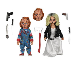 Neca Reel Toys Bride of Chucky Chucky & Tiffany Action Figure 2-Pack