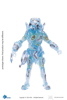 Hiya Toys Aliens Vs. Predator: Requiem Active Camouflage Wolf Predator 1/18 Scale Figure