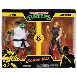 Playmates Teenage Mutant Ninja Turtles Vs. Cobra Kai Raphael vs John Kreese 2-Pack
