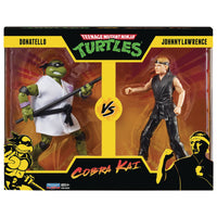 
              Playmates Teenage Mutant Ninja Turtles Vs. Cobra Kai Donatello vs Johnny Lawrence 2-Pack
            