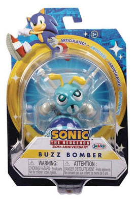 Jakks Pacific Sonic the Hedgehog 30th Anniversary Buzz Bomber 2.5" Action Figure