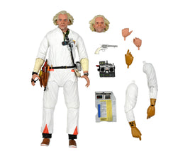 Neca Reel Toys Back to the Future Ultimate Doc Brown (Hazmat Suit) 7" Scale Action Figure