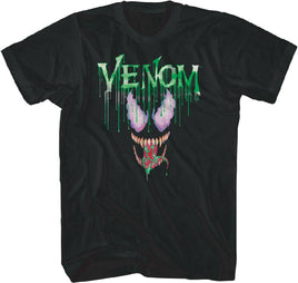 Venom: The Enemy Within Dripping Logo Cover Art T-Shirt