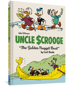 Complete Carl Barks Disney Library Vol. 26 Uncle Scrooge: The Golden Nugget Boat HC