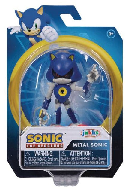 Jakks Pacific Sonic The Hedgehog Modern Sonic & Metal Sonic 2.5” Figures  SEALED!