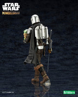 
              Kotobukiya Star Wars ArtFX+ Mandalorian & Grogu with Beskar Staff 1/10 Scale Model Kit
            