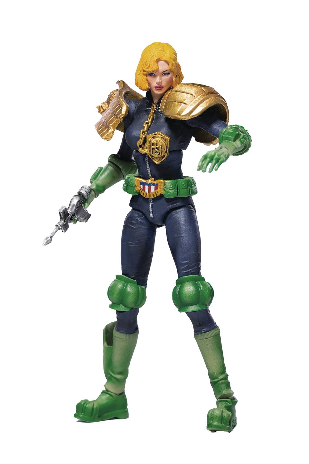 2000 A.D. Judge Dredd Judge Death Exclusive 118 Action Figure Black White Hiya Toys 2000 A.D. Judge Dredd Judge Death Exclusive 118 Action Figure Black White Hiya Toys
