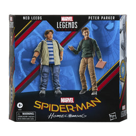 Marvel Legends Spider-Man: Homecoming Ned Leeds & Peter Parker Action Figure Set