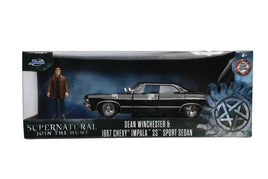 Jada Hollywood Rides Supernatural 1:24 Scale Dean Winchester & 1967 Chevrolet Impala