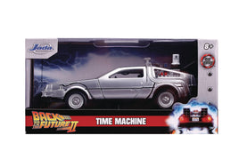 Jada Hollywood Rides Back to the Future II 1:32 Scale DeLorean Time Machine