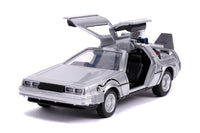 
              Jada Hollywood Rides Back to the Future II 1:32 Scale DeLorean Time Machine
            