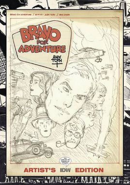 Alex Toth's Bravo for Adventure Artist's Edition HC