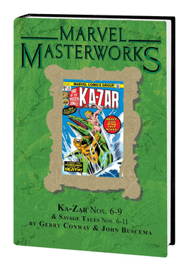 Marvel Masterworks Ka-Zar Vol. 3 HC (Retro Trade Dress Variant / Vol. 336)