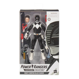 Power Rangers Lightning Collection Mighty Morphin Black Ranger (Adam)