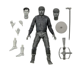 NECA Universal Monsters The Wolf Man B&W Ultimate 7in Action Figure