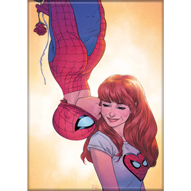 Spider-Man Kissing Mary Jane Magnet