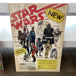 Star Wars Vintage Action Figures Poster