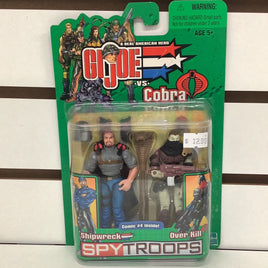 GI Joe Spy Troops Shipwreck vs Over Kill
