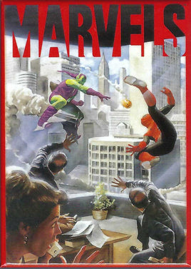 Alex Ross Marvels #0 Green Goblin vs. Spider-Man Cover Art Magnet