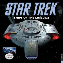 Star Trek Ships of the Line 2023 Landscape Format Calendar