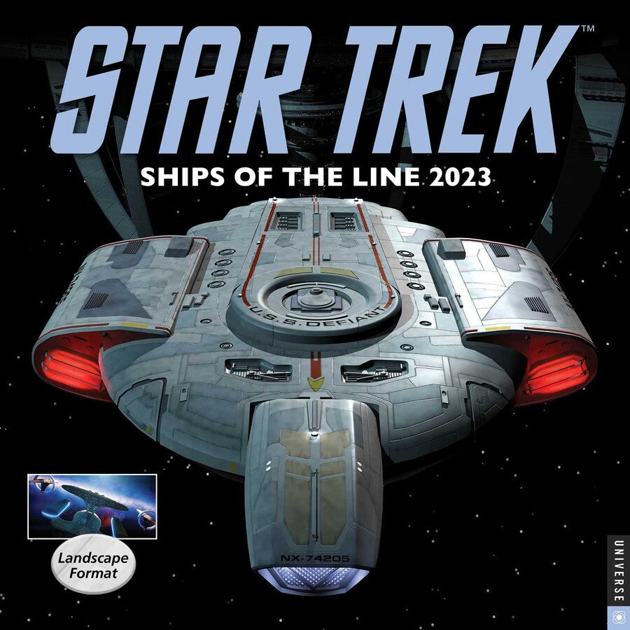 Star Trek Ships of the Line 2023 Landscape Format Calendar| St. Mark's  Comics